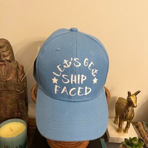 NWT Let’s Get SHIP faced women’s hat.